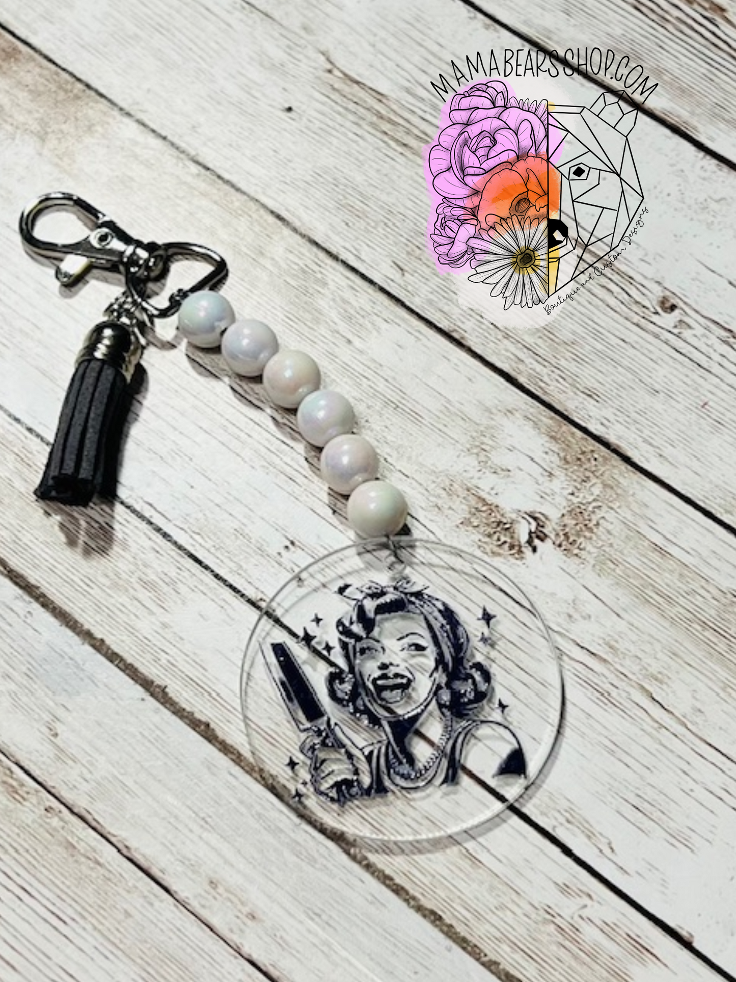 Completely Unhinged Keychain