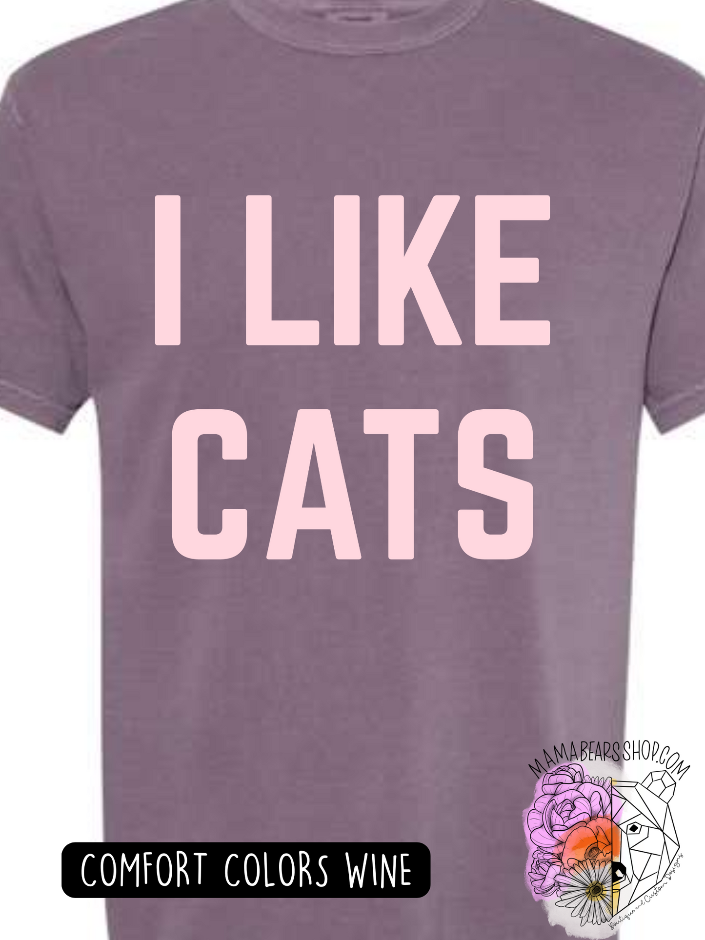 I LIKE CATS * SHORT SLEEVE