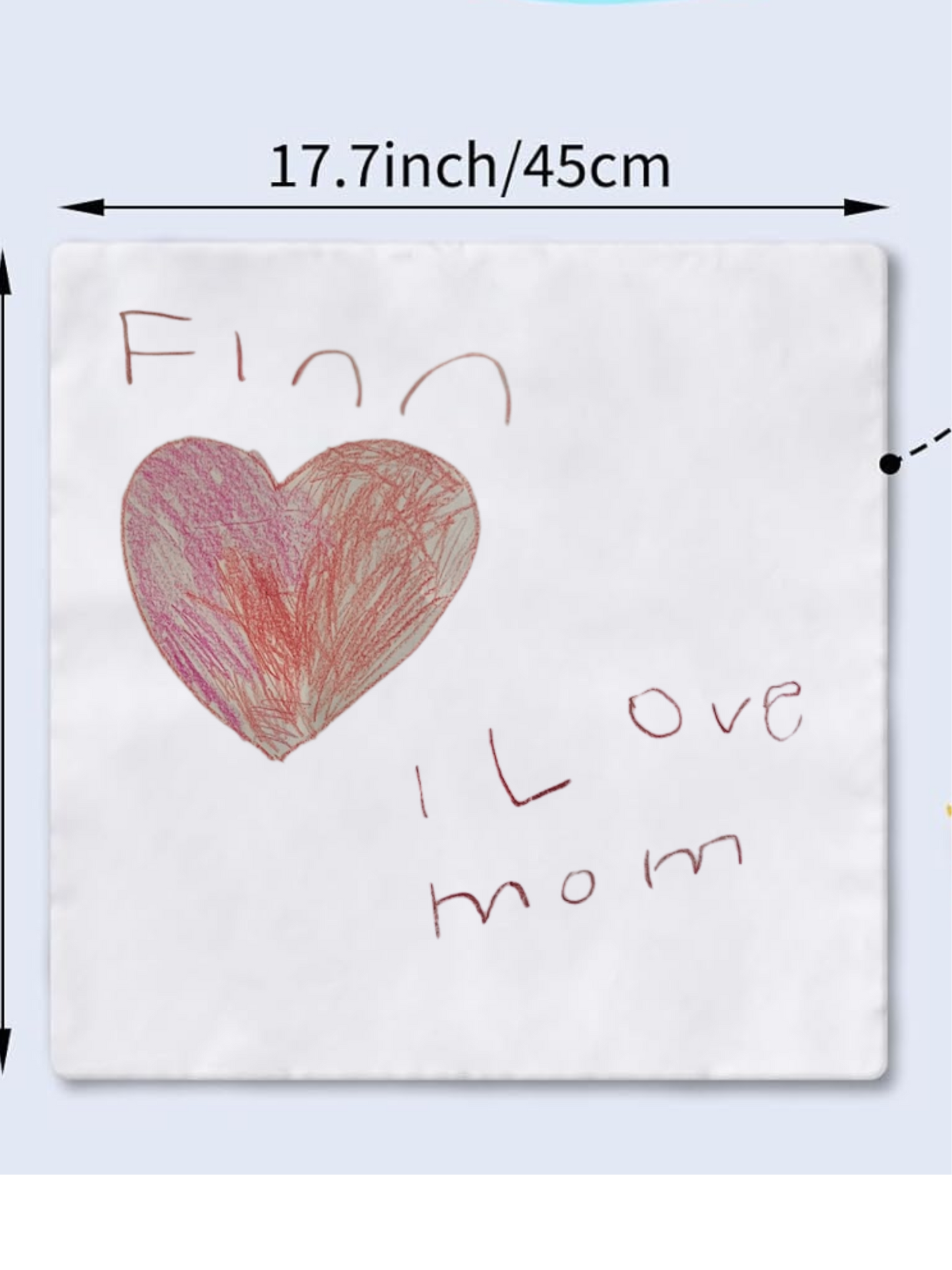 Custom Artwork Throw Pillowcase