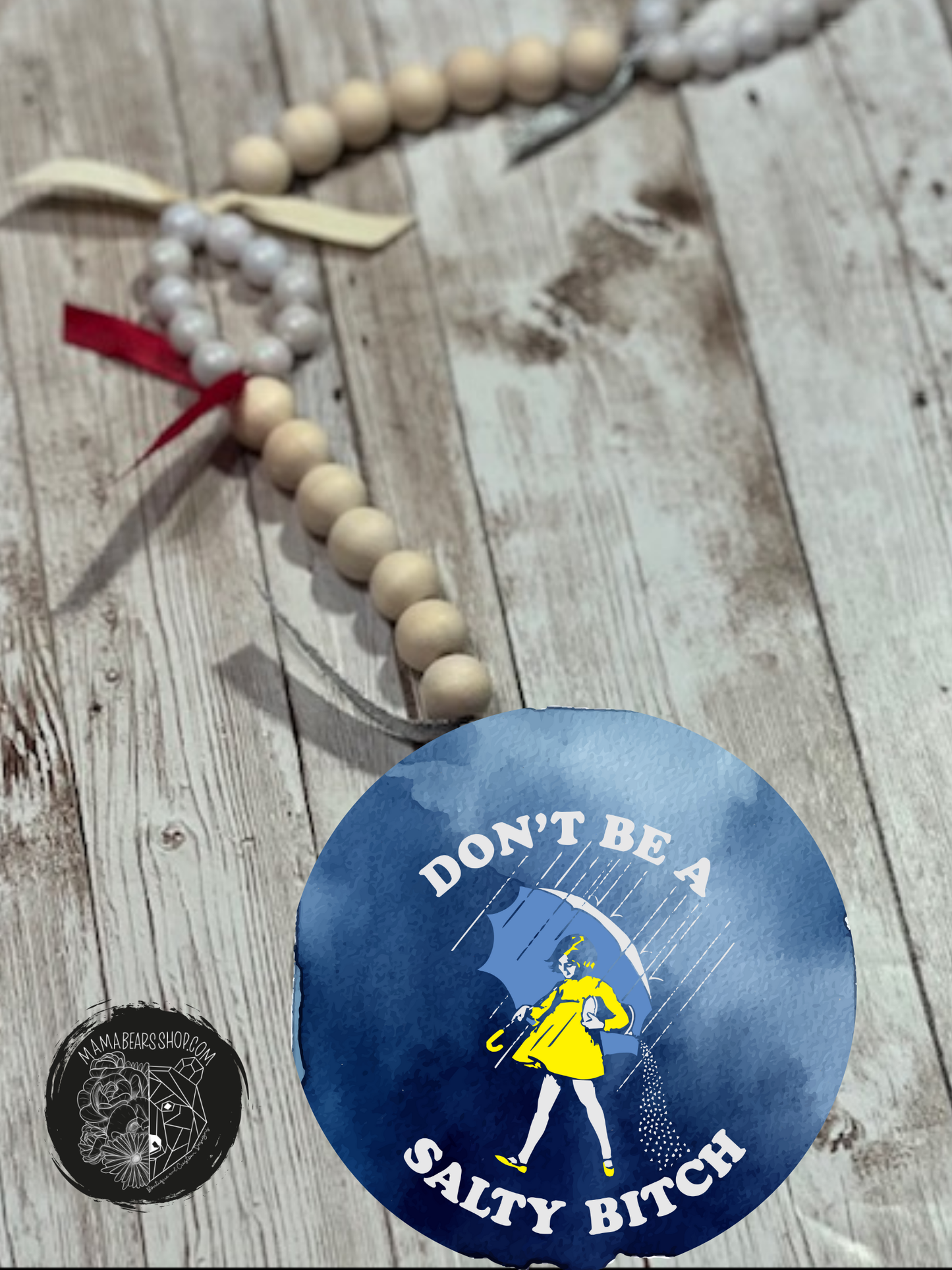 Don't Be a Salty B Beaded Hanger