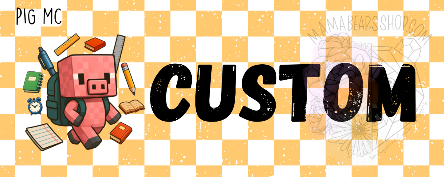 ⛏️ M Craft Custom Labels *4 OPTIONS ⛏️