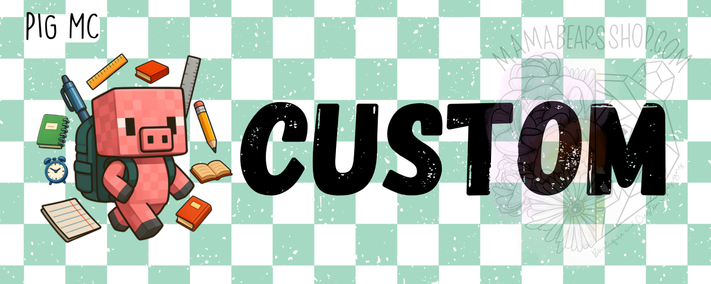⛏️ M Craft Custom Labels *4 OPTIONS ⛏️