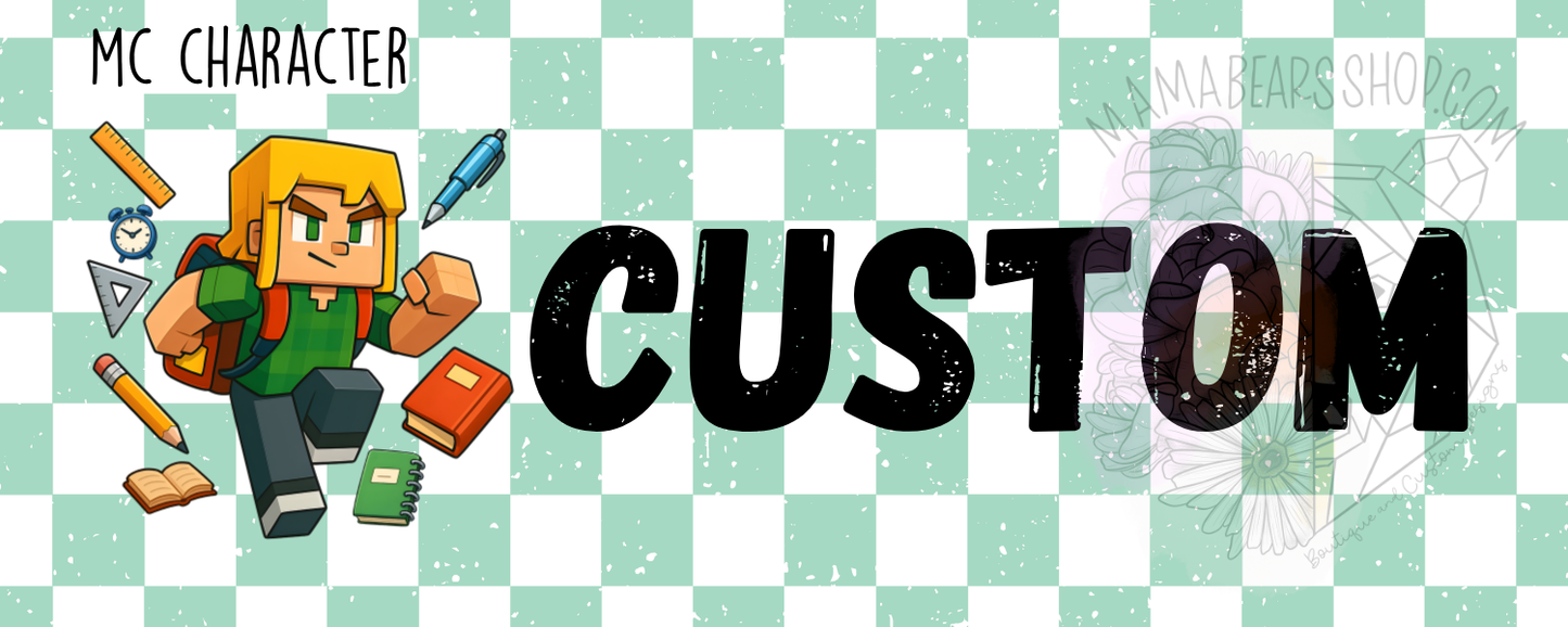 ⛏️ M Craft Custom Labels *4 OPTIONS ⛏️