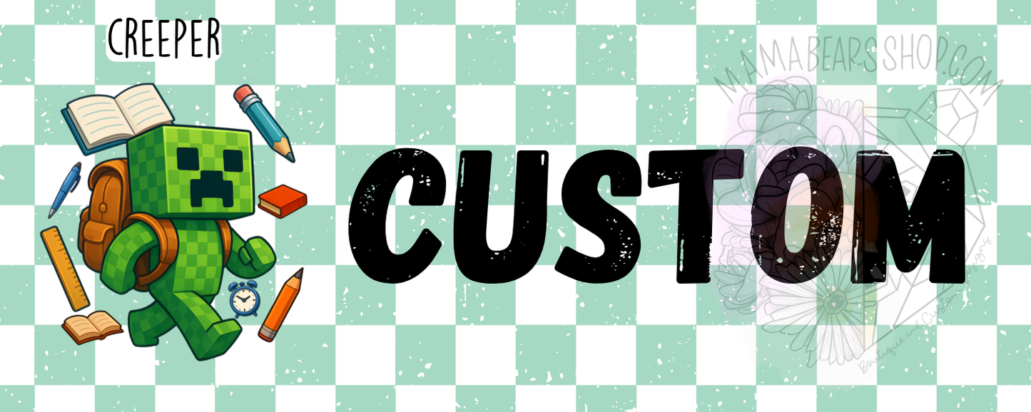 ⛏️ M Craft Custom Labels *4 OPTIONS ⛏️