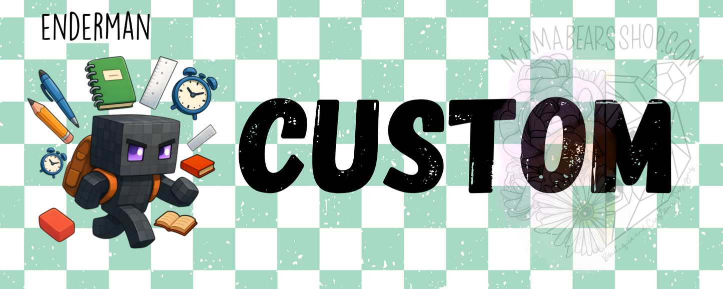 ⛏️ M Craft Custom Labels *4 OPTIONS ⛏️
