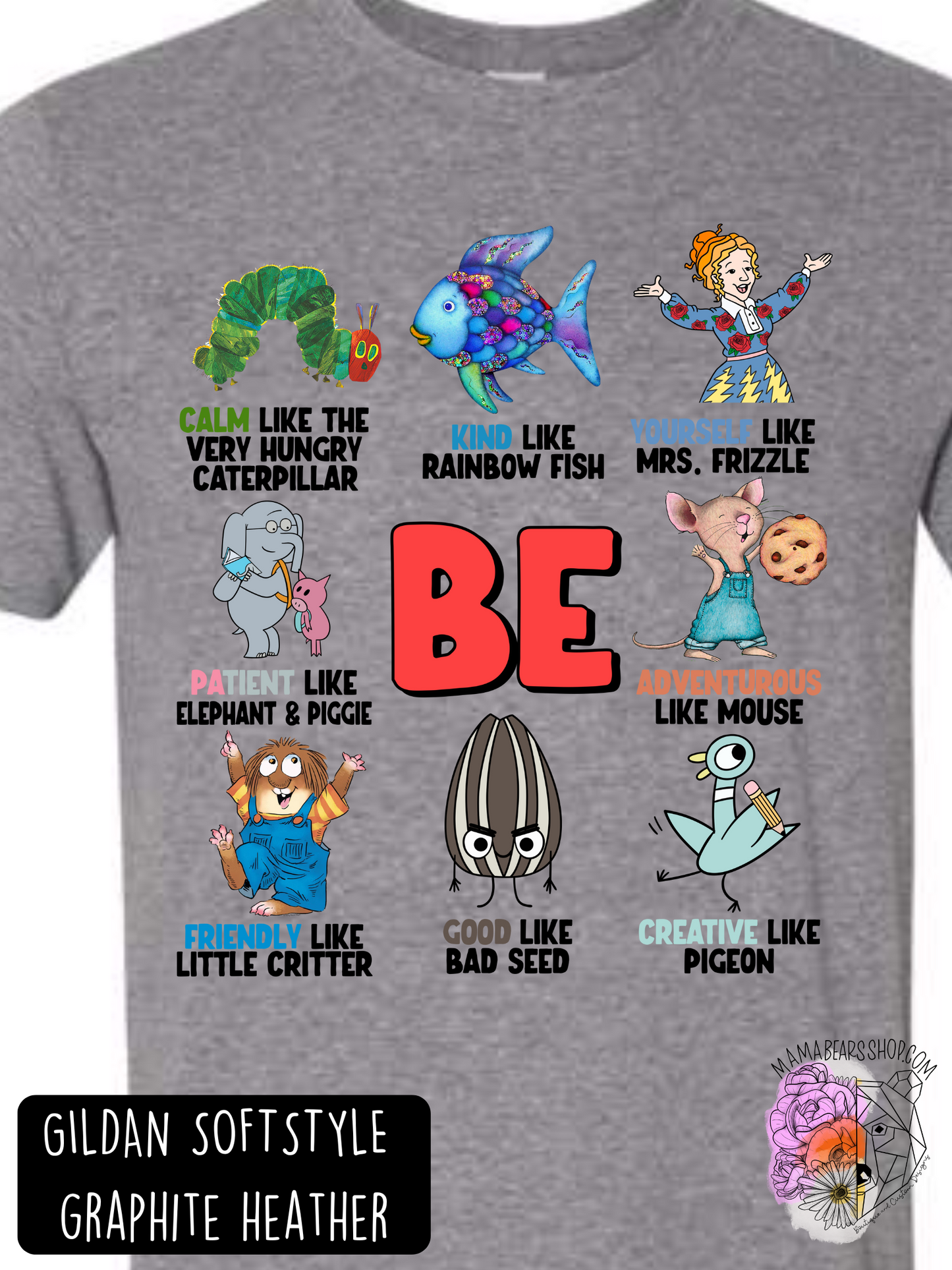 BE Kind like Rainbow Fish, Yourself like Ms. F