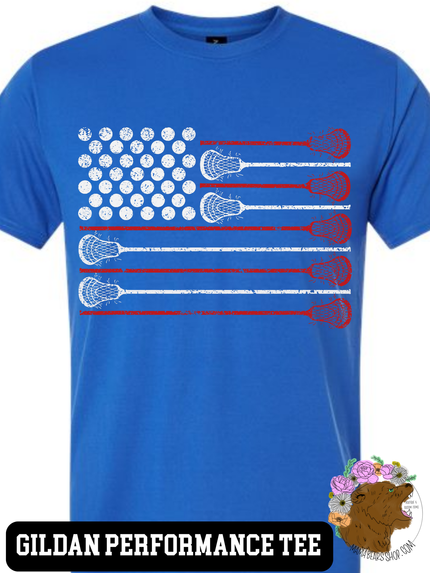 LAX FLAG with BALLS