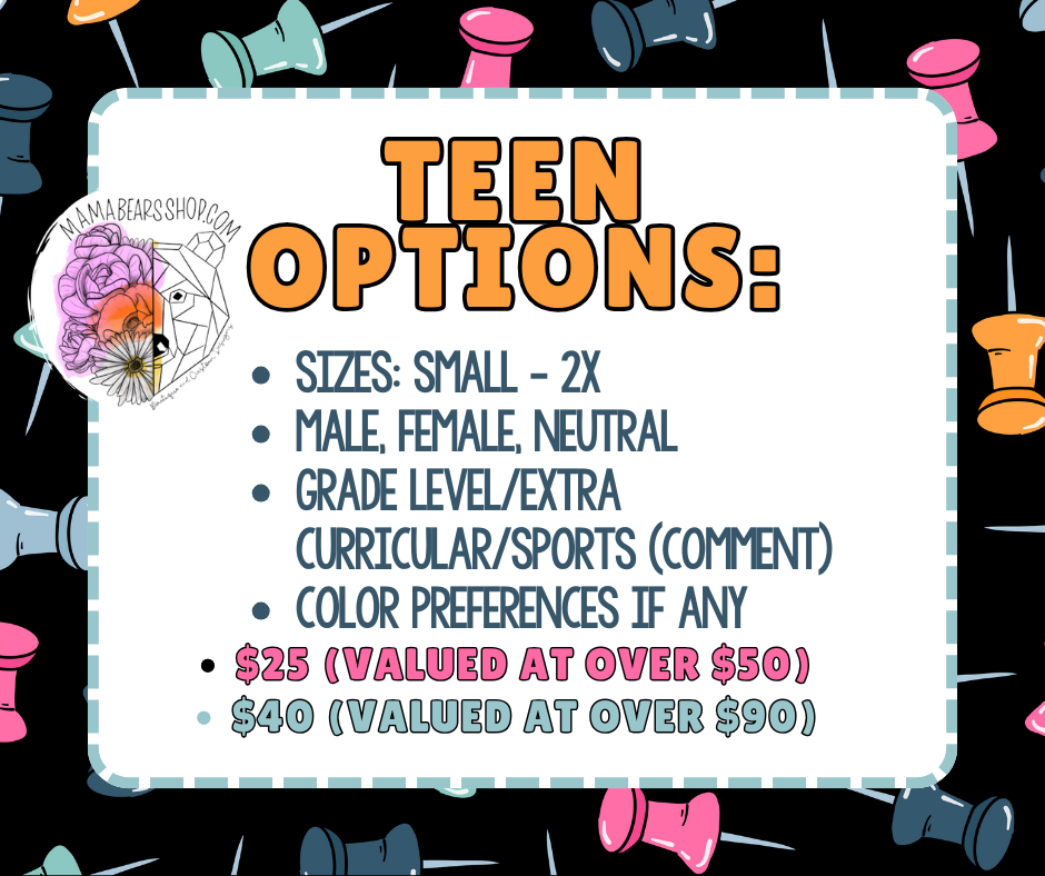 TEEN Mystery Box *Back to School*