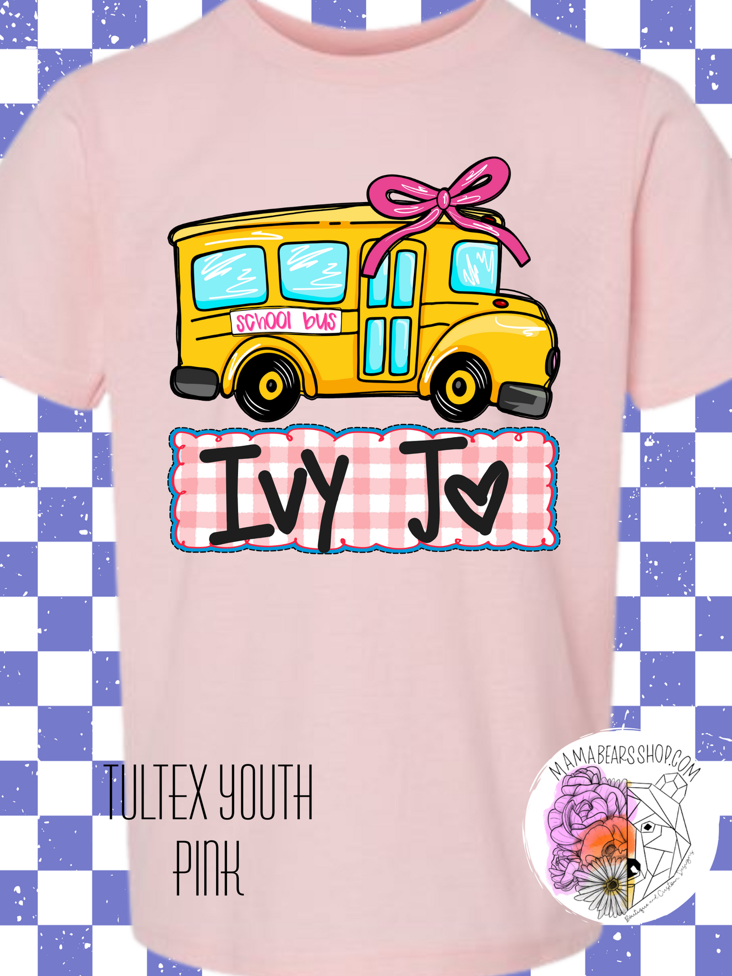 Custom 🚌 Bus Tee YOUTH