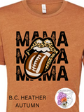 Custom FOOTBALL Name & # LIPS