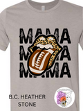 FOOTBALL MAMA CHEETAH LIPS