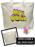 CUSTOM ZIPPER TOTES