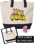 CUSTOM ZIPPER TOTES