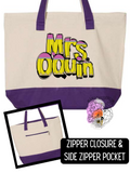 CUSTOM ZIPPER TOTES