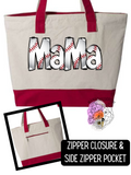 CUSTOM ZIPPER TOTES