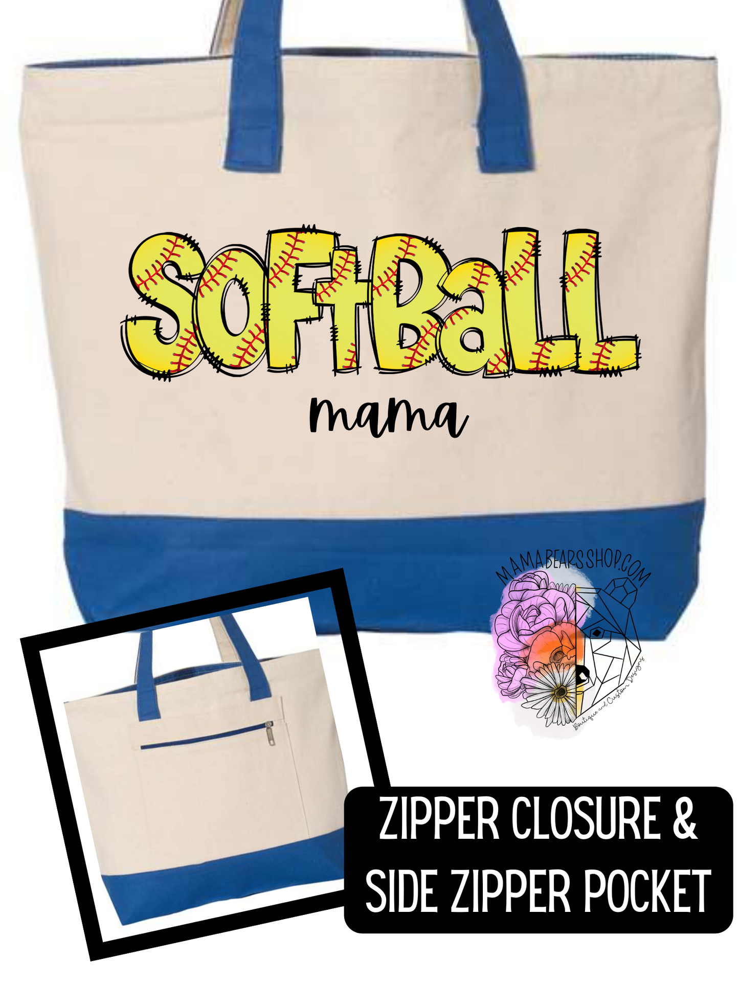 CUSTOM ZIPPER TOTES
