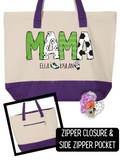 CUSTOM ZIPPER TOTES