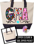 CUSTOM ZIPPER TOTES