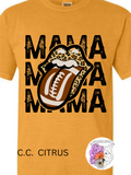 FOOTBALL MAMA CHEETAH LIPS