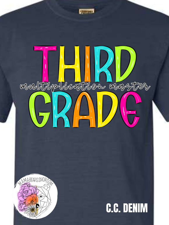 THIRD GRADE **ADULT