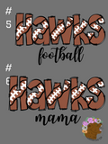 FOOTBALL CUSTOM TEE