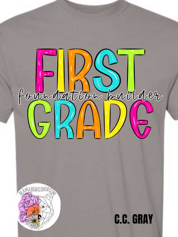 FIRST GRADE **ADULT