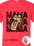 Custom FOOTBALL Name & # LIPS