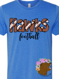 FOOTBALL CUSTOM TEE