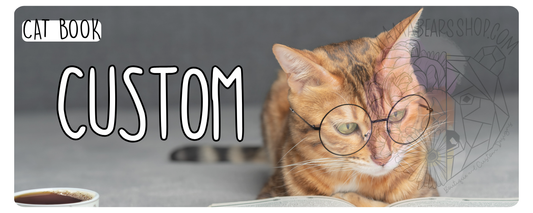 🐈‍⬛😽📖 Cat Book Custom Labels