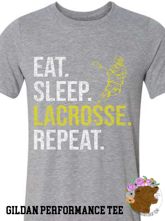 EAT SLEEP LACROSSE REPEAT