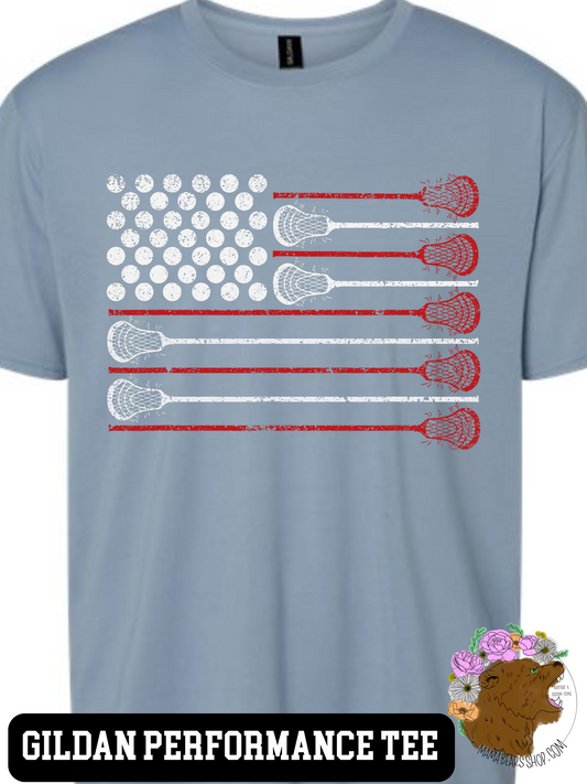 LAX FLAG with BALLS