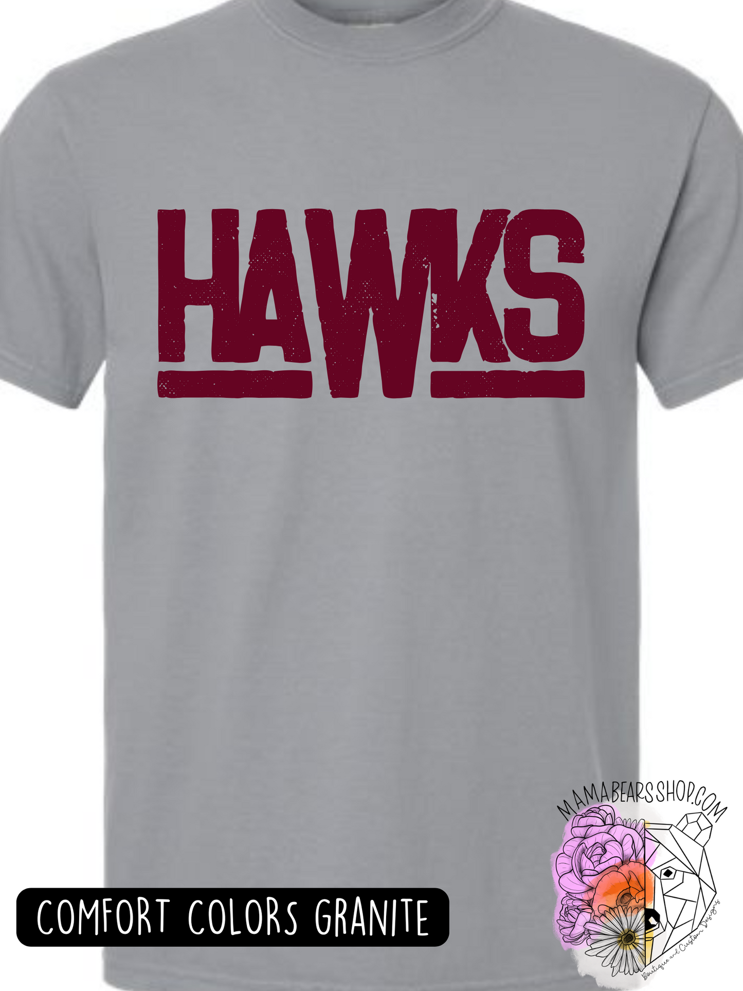 LAX MOM CUSTOM BACK NAME AND NUMBER ROUGH FONT