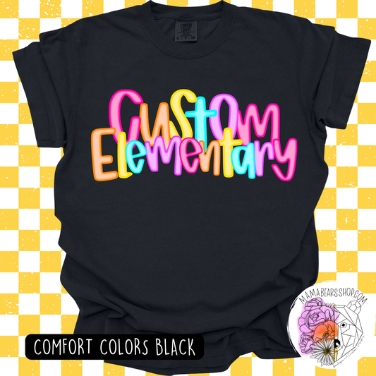 CUSTOM SCHOOL NAME