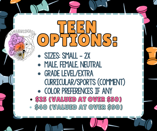 TEEN Mystery Box *Back to School*