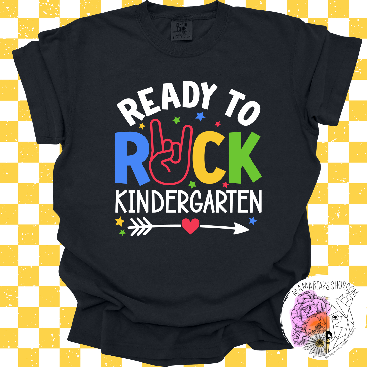 *All grades* READY TO ROCK *Black Tee* YOUTH