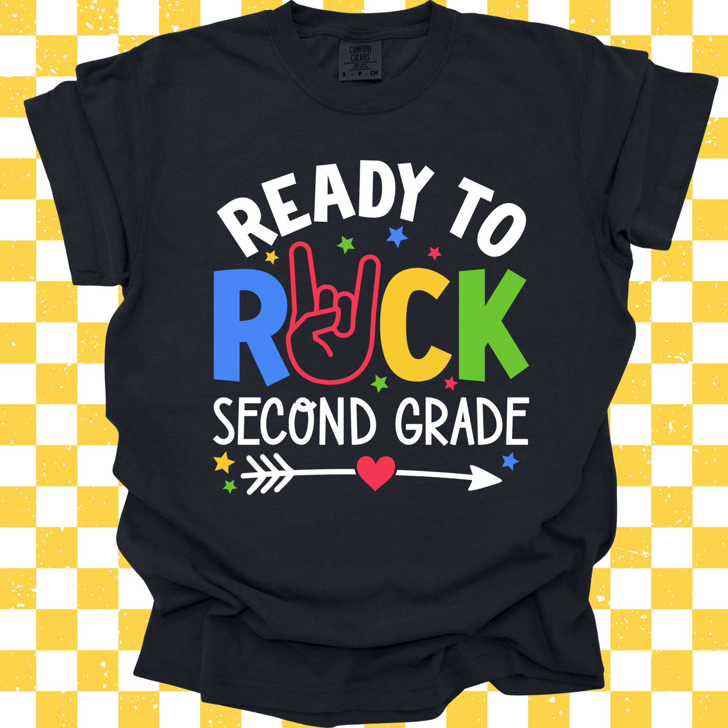 *All grades* READY TO ROCK *Black Tee* YOUTH