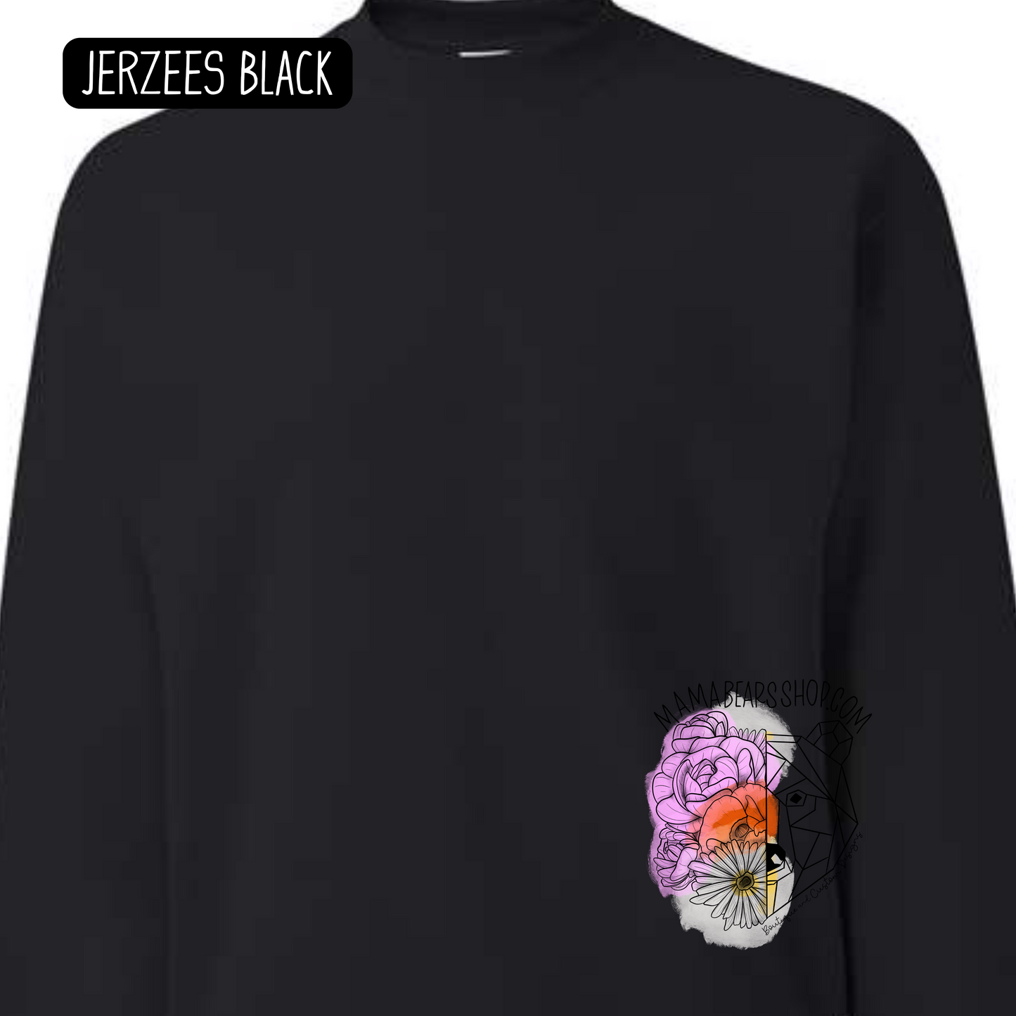 DOODLE 1 FONT CUSTOM SPIRIT WEAR CREWNECK ADULT