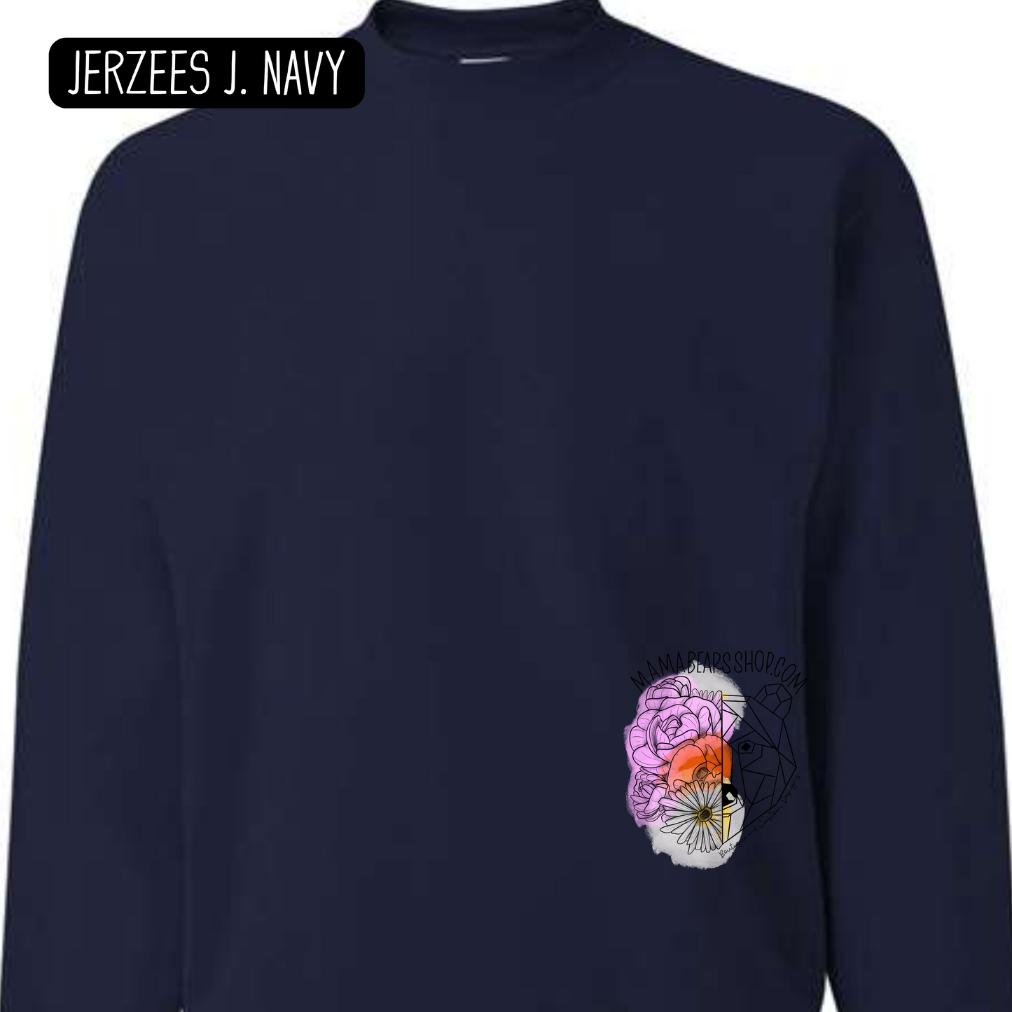 DOODLE 1 FONT CUSTOM SPIRIT WEAR CREWNECK ADULT