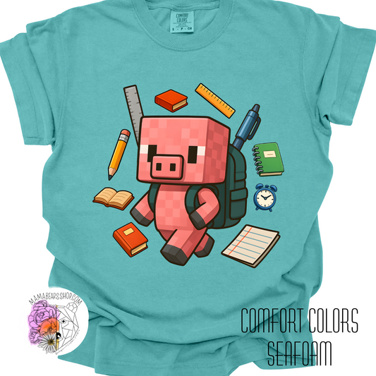 PIG MC School Adult Tee