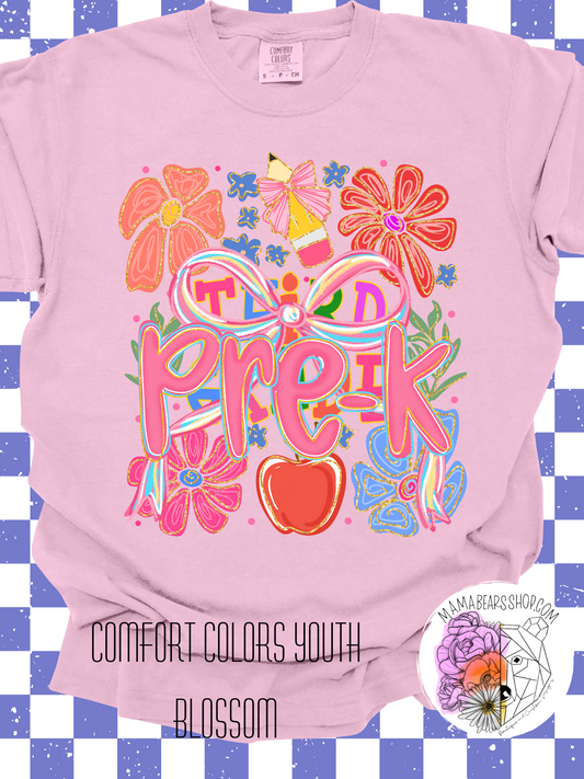🖌️Preppy Bow PRE-K GRADE YOUTH