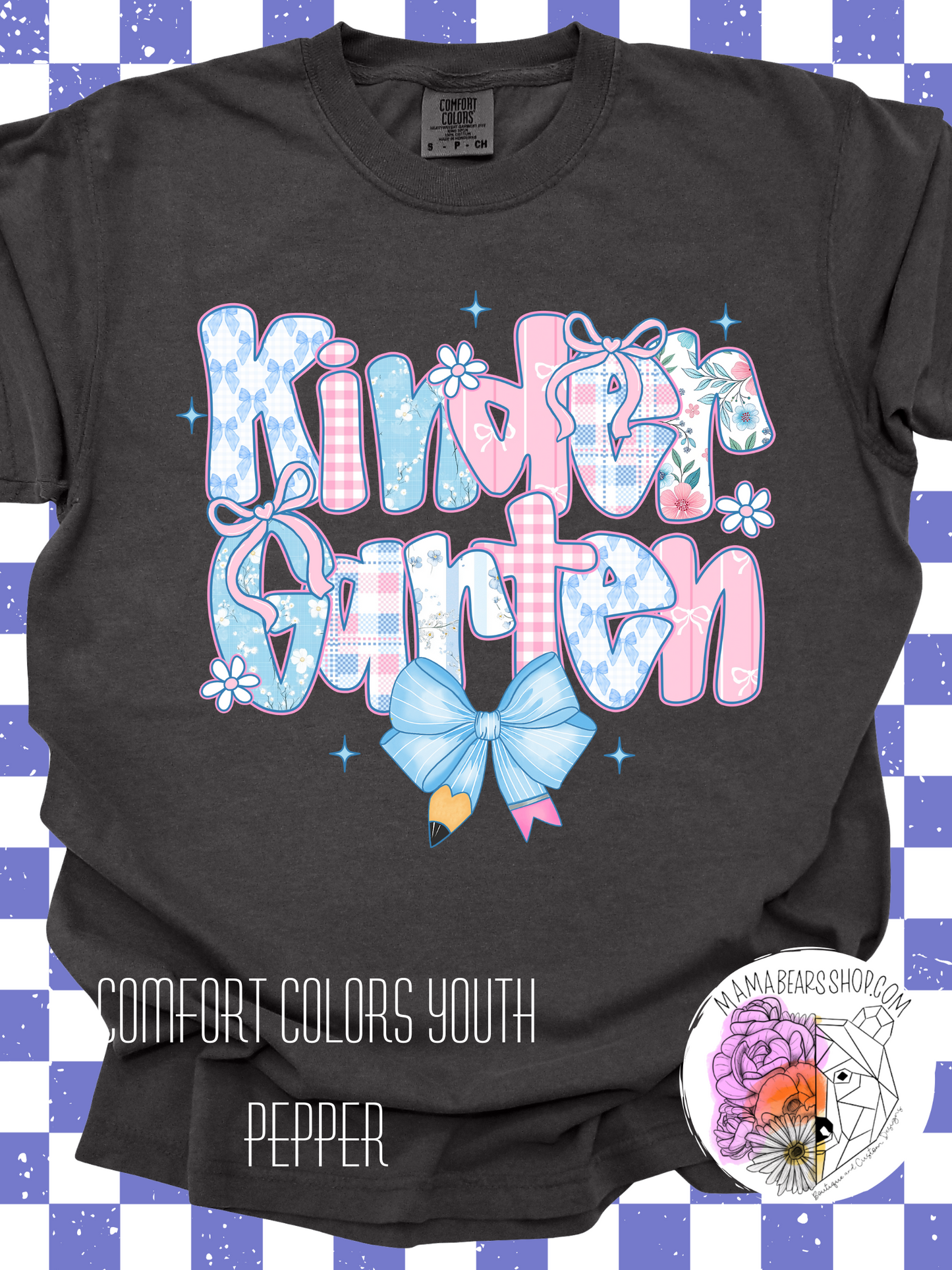 Pastel Preppy KINDREGARTEN GRADE YOUTH