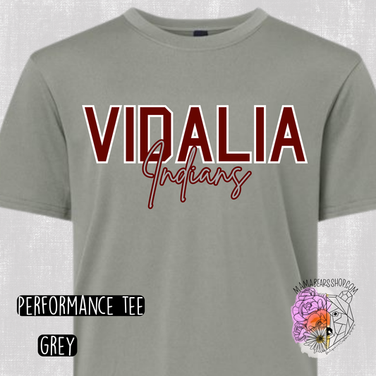 Custom Vidalia Indians Tee YOUTH