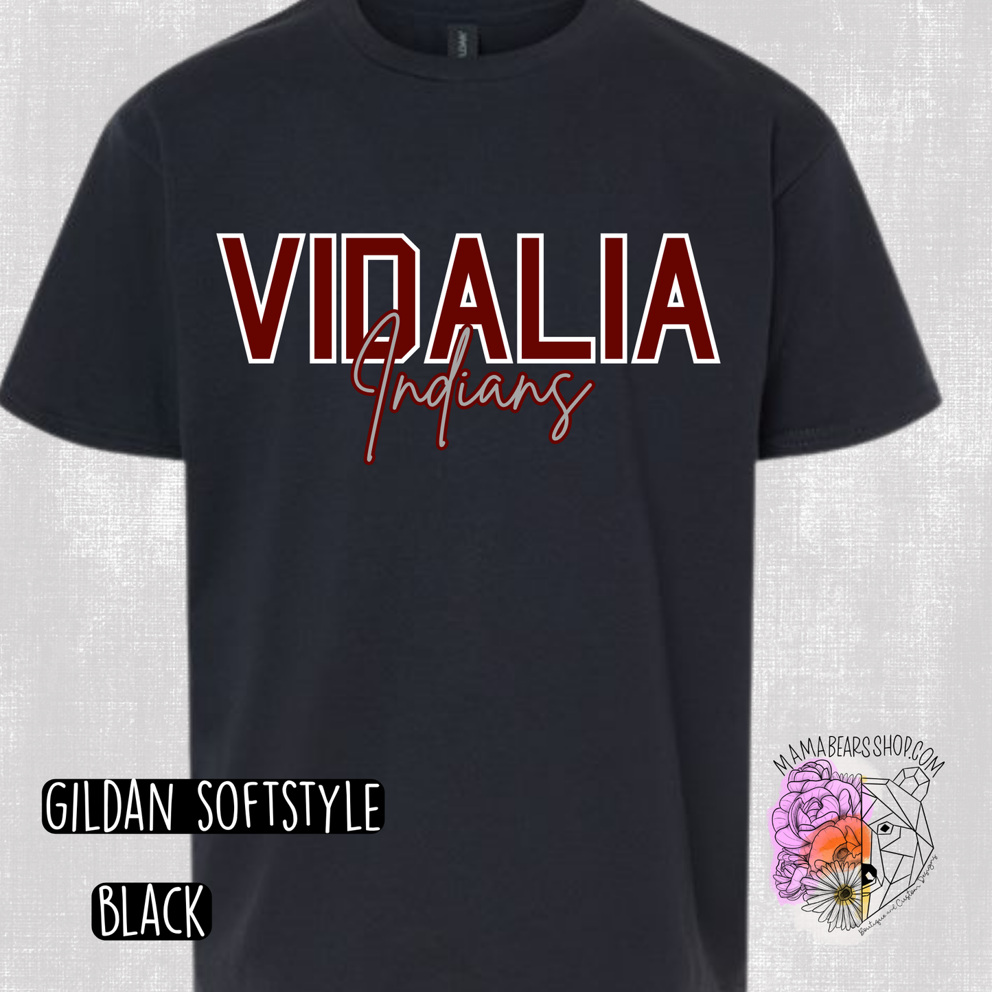 Custom Vidalia Indians Tee YOUTH