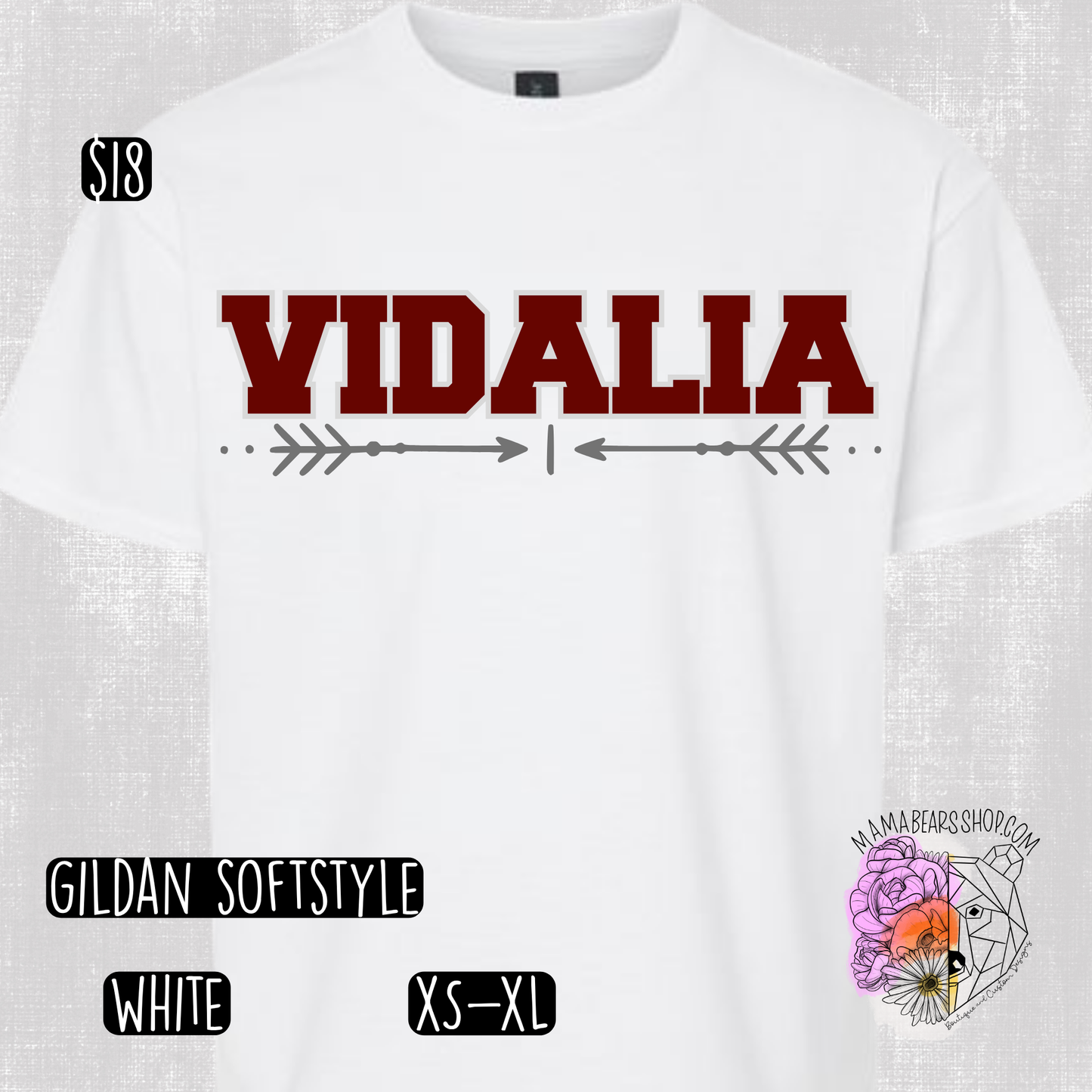 VIDALIA w/arrows YOUTH