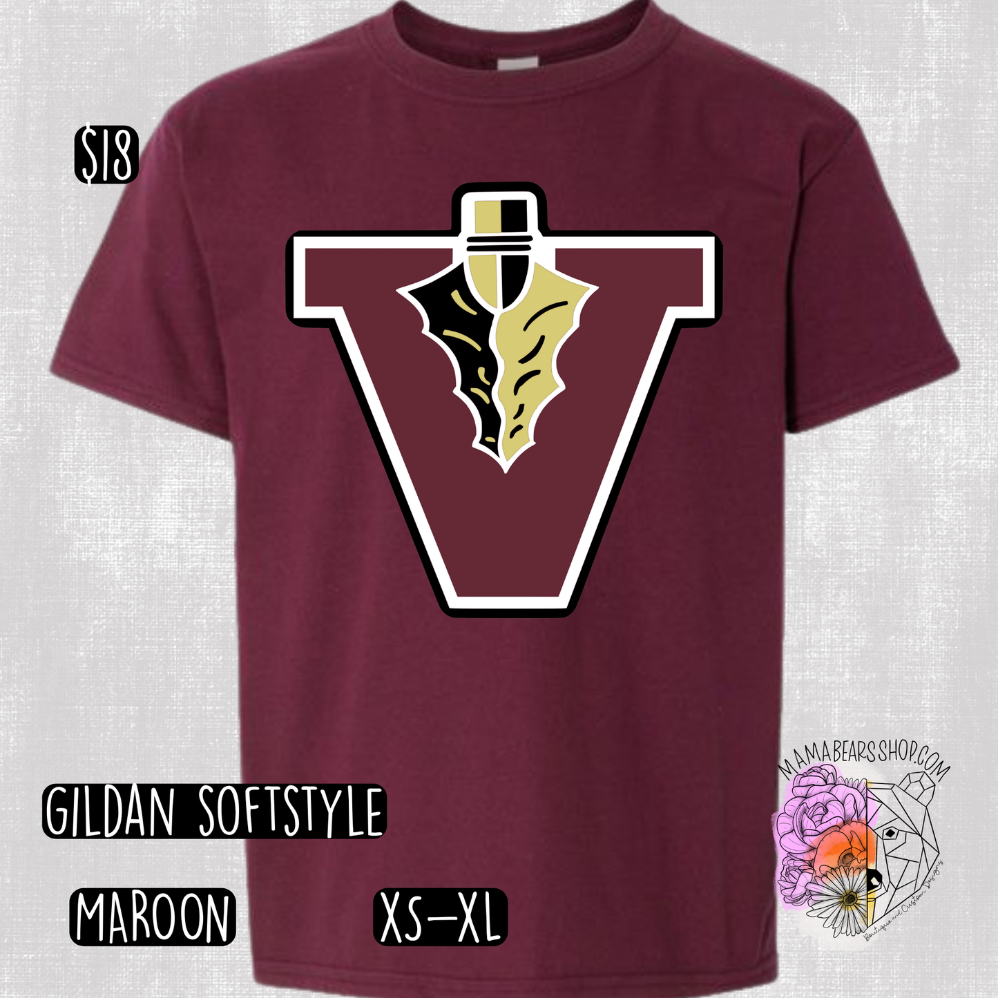 Custom Vidalia Tee  YOUTH