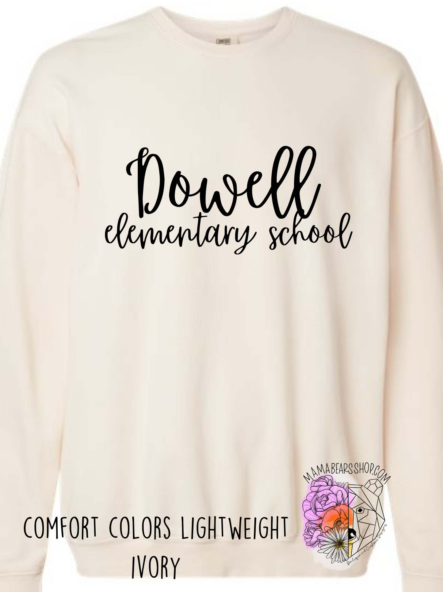 Dowell Elementary School Cursive